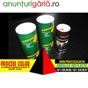 Imagine anunţ Ambalaj Cilindric De Carton Process Color