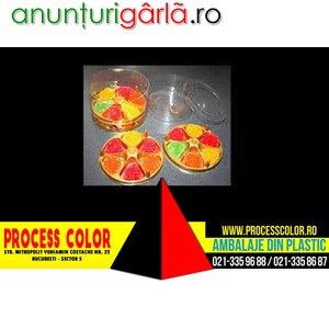 Imagine anunţ Ambalaje Plastic Pentru Jeleuri Process Color