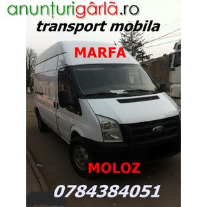Imagine anunţ FULGER TRANSPORT MARFA MOBILA 0784384051MUTARI BAGAJE DEBARASARI MOBILA BUCURESTI