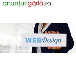 Imagine anunţ Webdesign, aplicatii web personalizate