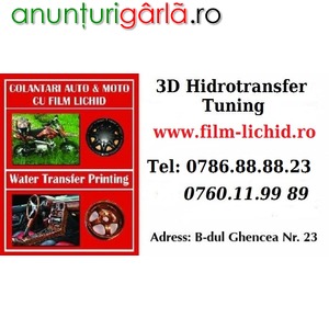 Imagine anunţ 3D Hidrotransfer Tuning