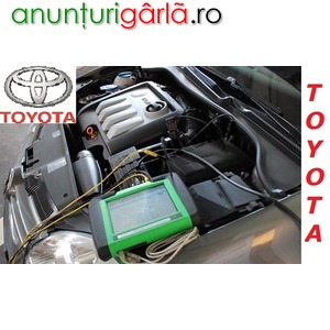 Imagine anunţ Diagnoza Auto Testare Adaptare Initializare Calibrare Ambreiaj Cutie Viteze MultiMode Toyota si la Domiciliu