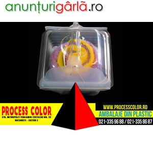 Imagine anunţ Casolete pentru prajituri Process Color