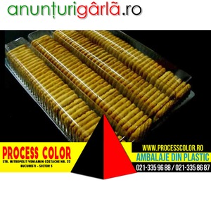 Imagine anunţ Caserole din plastic pentru biscuiti Process Color