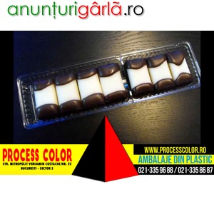 Imagine anunţ Caserole plastic pentru fursecuri Process Color