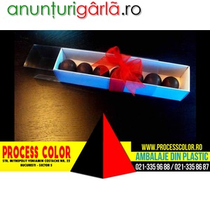 Imagine anunţ Cutii din carton figurine Marshmallow Process Color
