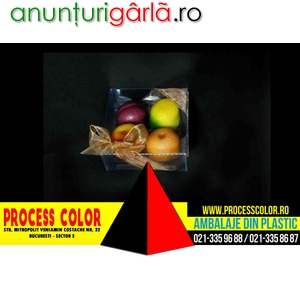 Imagine anunţ Cutiute plastic 4 figurine martipan Process Color