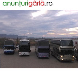 Imagine anunţ FRANKFURT-transport persoane Sibiu-Germania