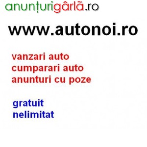 Imagine anunţ Vanzari cumparari autoturisme online, anunturi cu imagini