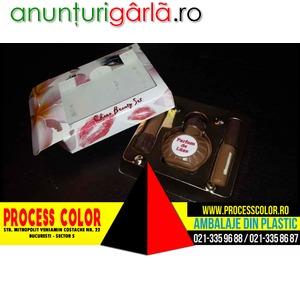Imagine anunţ Blistere figurine ciocolata Process Color