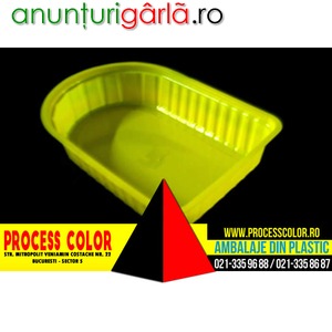 Imagine anunţ Caserole plastic catering Process Color