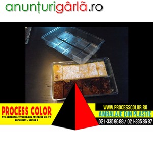 Imagine anunţ Caserole plastic fursecuri asortate Process Color