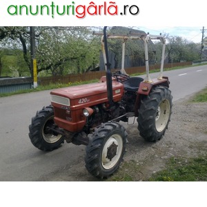 Imagine anunţ Vand tractor 4x4 dtc fiat 420 de 42 cp in 3 cilindri recent adus