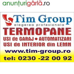 Imagine anunţ www.tim-group.ro - termopane suceava