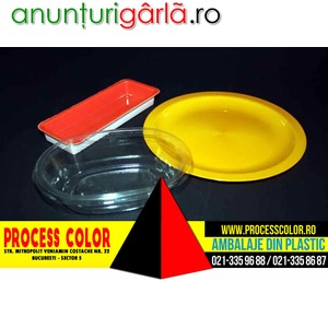 Imagine anunţ Caserole catering Process Color
