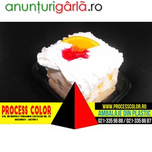 Imagine anunţ Caserole prajitura cu frisca Process Color