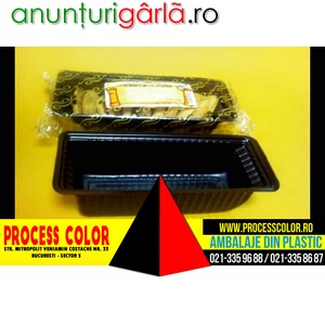 Imagine anunţ Chese plastic pentru biscuiti Process Color