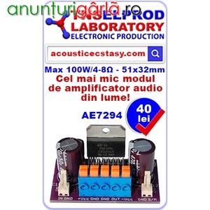 Imagine anunţ Modul Amplificator Audio de Putere 100W cu TDA7294