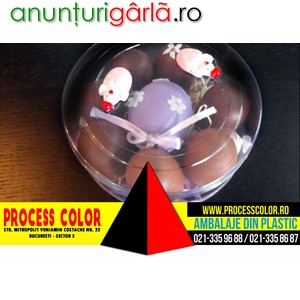 Imagine anunţ Ambalaje rotunde 7 figurine Marshmallow Process Color