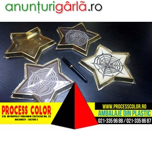 Imagine anunţ Chese in forma de stea pentru ciocolata Process Color