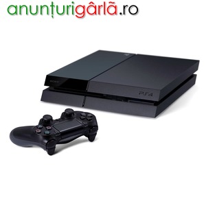 Imagine anunţ Consola Sony PlayStation PS4 1TB + 4 jocuri + garantie MediaGalaxy - Descriere