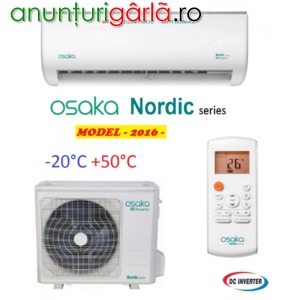 Imagine anunţ Aer conditionat Osaka Nordic Inverter 9.000 BTU
