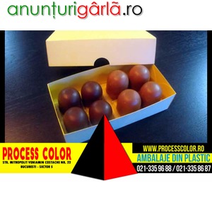 Imagine anunţ Cutii carton cu capac 8 figurine Marshmallow Process Color
