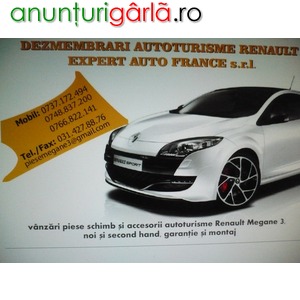 Imagine anunţ Dezmembrari Renault Megane 3 III Break , Hatchback , Coupe