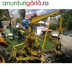 Imagine anunţ Vand graifer hidraulic actionat de tractor