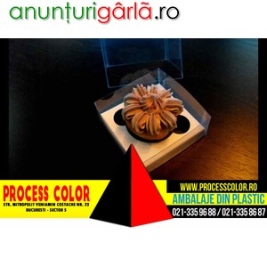Imagine anunţ Cutii ambalaje muffins Process Color