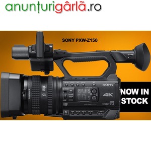 Imagine anunţ Sony HXR NX100 / Sony PXW Z150 4K Xdcam Camcorder / Fvideo
