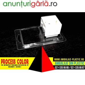 Imagine anunţ Blistere din plastic accesorii electrice Process Color