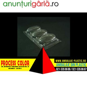 Imagine anunţ Blistere plastic pentru sapun Process Color