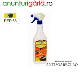 Imagine anunţ spray-ul anti reptile