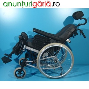 Imagine anunţ Scaun cu rotile – Carucior handicap rabatabil Invacare