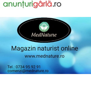 Imagine anunţ Magazin naturist online - Med Nature