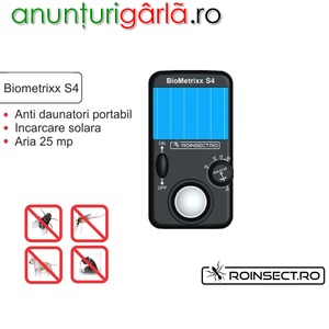 Imagine anunţ Biometrixx S4 portabil