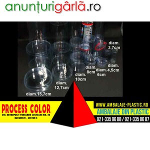 Imagine anunţ Cilindri din plastic Process Color