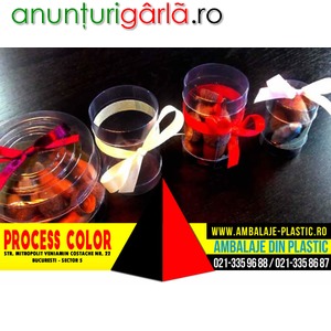 Imagine anunţ Cilindri din plastic pentru decoratiuni Process Color
