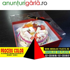 Imagine anunţ Cutie de lux pentru tort, prajituri Process Color