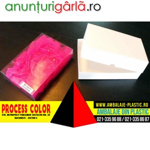Imagine anunţ Cutii din carton cu capac pentru textile Process Color
