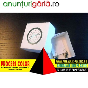 Imagine anunţ Cutiute pentru cercei Process Color