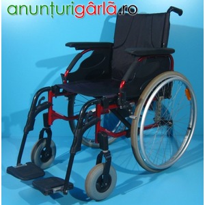 Imagine anunţ Scaun cu rotile handicap din aluminiu Invacare