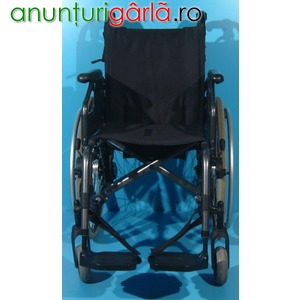 Imagine anunţ Scaun cu rotile handicap din aluminiu Sopur / 41 cm