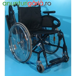 Imagine anunţ Scaun handicap din aluminiu / latime sezut 44 cm