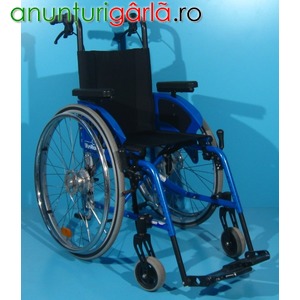 Imagine anunţ Scaun invalizi activ din aluminiu De Rollka - 799 lei