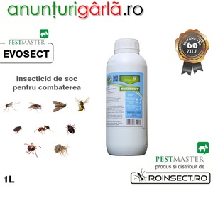 Imagine anunţ scapa de insecte cu Evosect