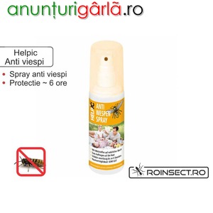 Imagine anunţ spray anti viespi