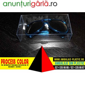 Imagine anunţ Cutii pentru ochelari Process Color