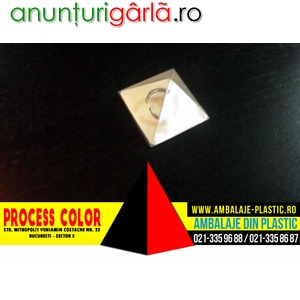 Imagine anunţ Cutiute piramida mica Process Color